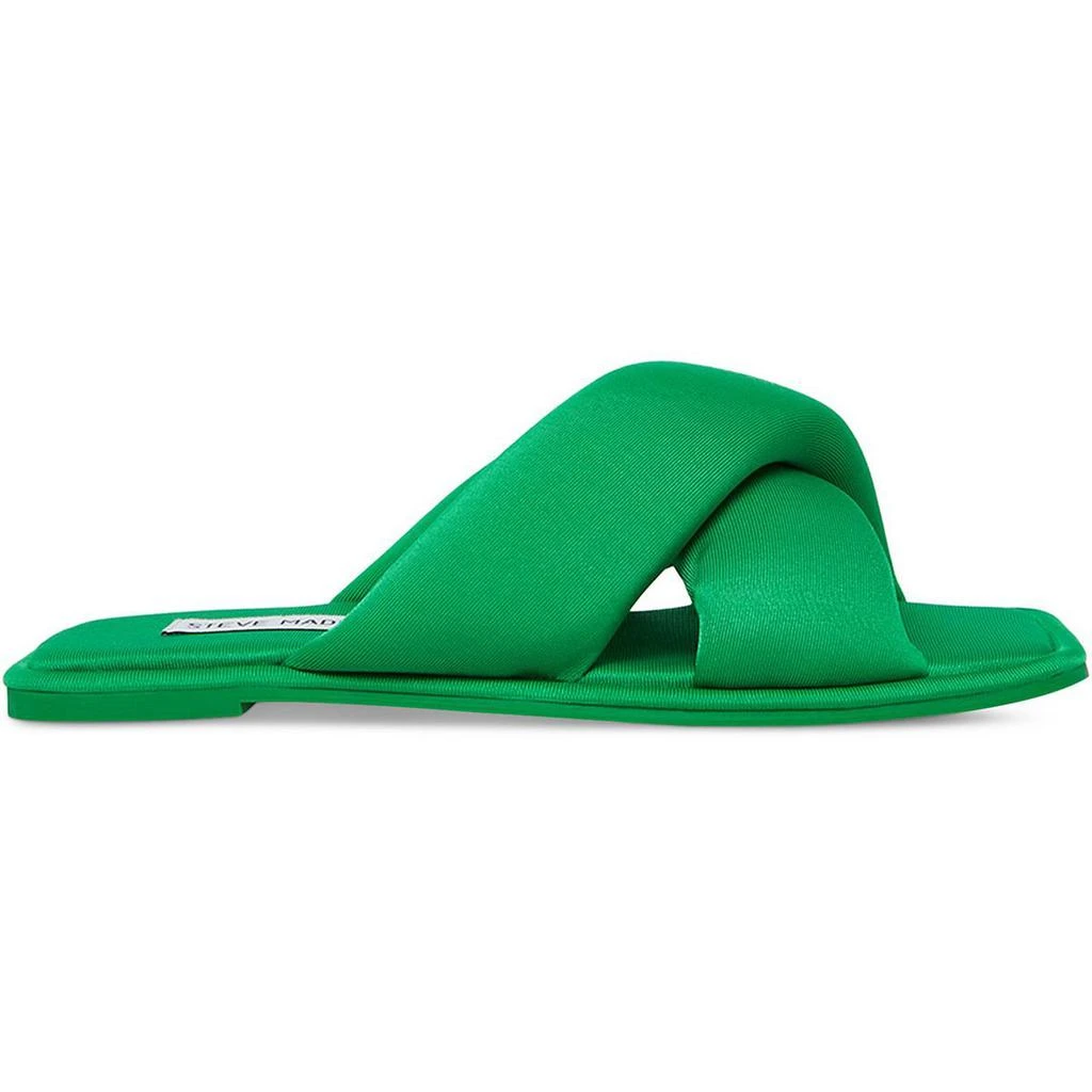 Steve Madden Womens Dixie Slip-On Square Toe Slide Sandals 商品