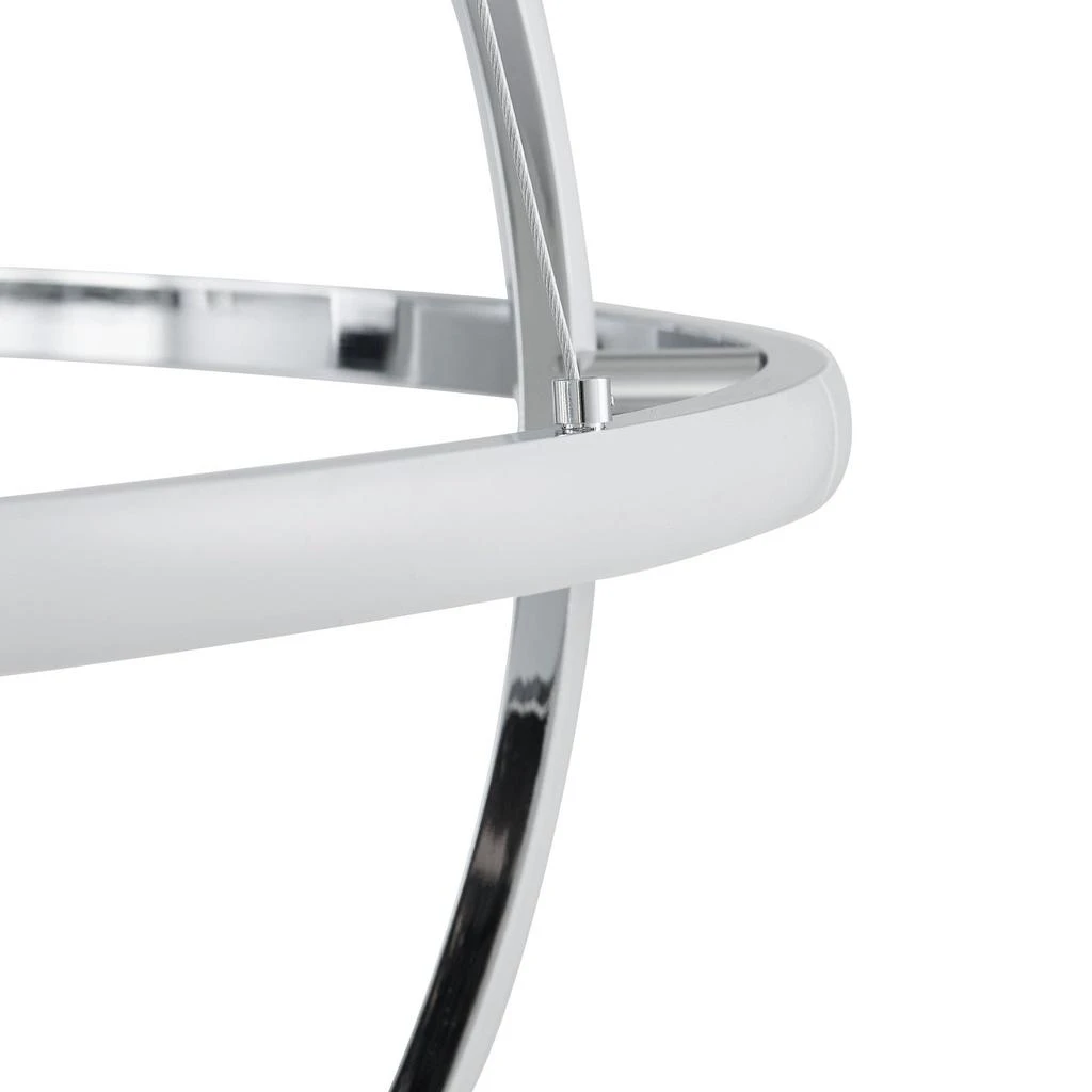 商品Finesse Decor|Oxford LED Adjustable Chandelier // Chrome,价格¥6904,第2张图片详细描述