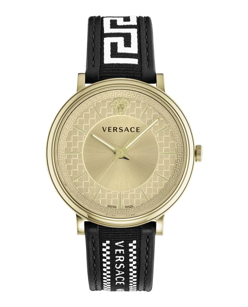 商品Versace|V-Circle Strap Watch,价格¥2329,第1张图片