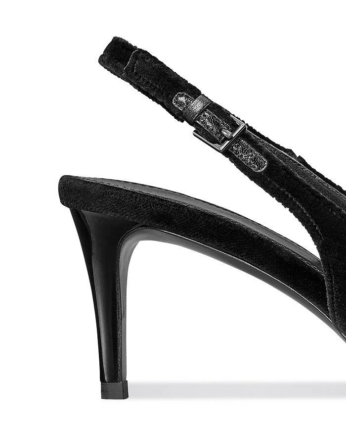 商品Tory Burch|Women's Eleanor Pave Pointed Toe Slingback Pumps,价格¥2940,第4张图片详细描述