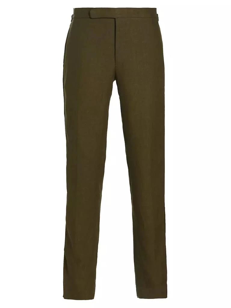 商品Ralph Lauren|Gregory Linen Tuxedo Pants,价格¥1665,第1张图片