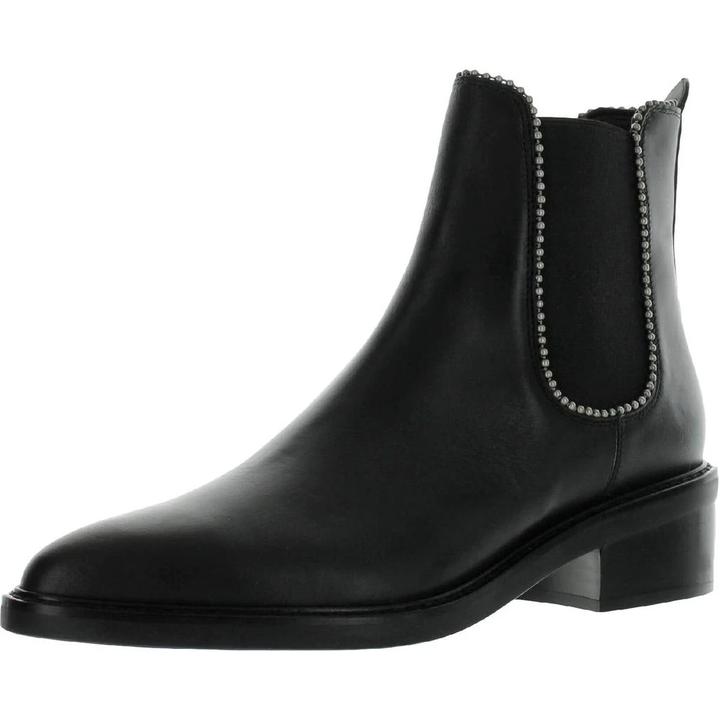 商品Coach|Coach Womens Bowery Bead BTE Leather Leather Pull On Ankle Boots,价格¥1002,第1张图片