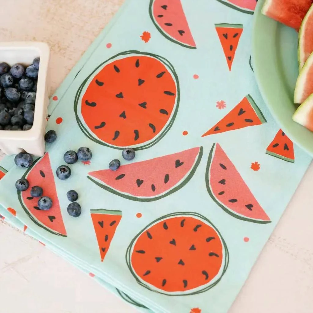 商品Doe A Dear|Watermelon Full Pattern Tea Towel,价格¥261,第1张图片