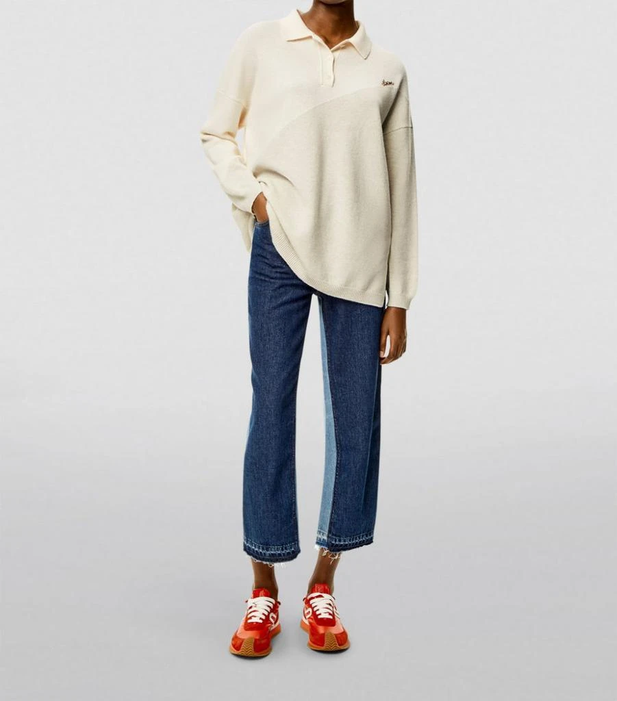 商品Loewe|Collared Wool Sweater,价格¥8434,第2张图片详细描述