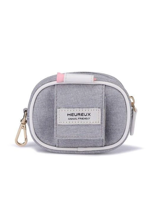 商品HEUREUX|Joie Silicone Leather Golf Ball Pouch Grey,价格¥635,第4张图片详细描述