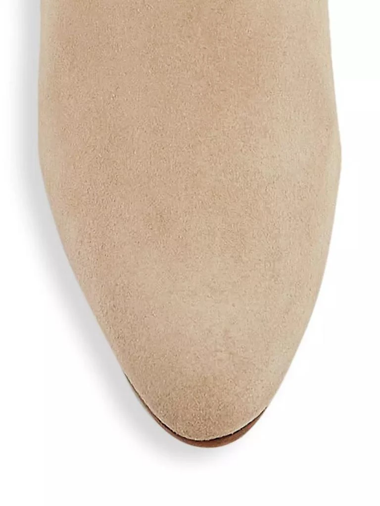 商品Manolo Blahnik|Calasso 90MM Slouchy Suede Booties,价格¥8151,第4张图片详细描述