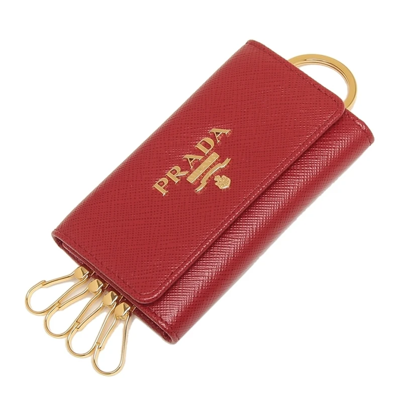 PRADA 红色女士钥匙包 1PG004-QWA-F068Z 商品