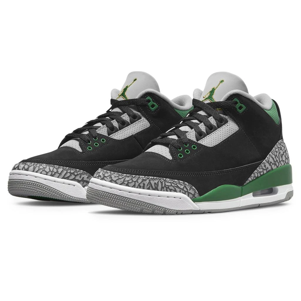 商品Jordan|Air Jordan 3 Retro Pine Green,价格¥2896,第3张图片详细描述