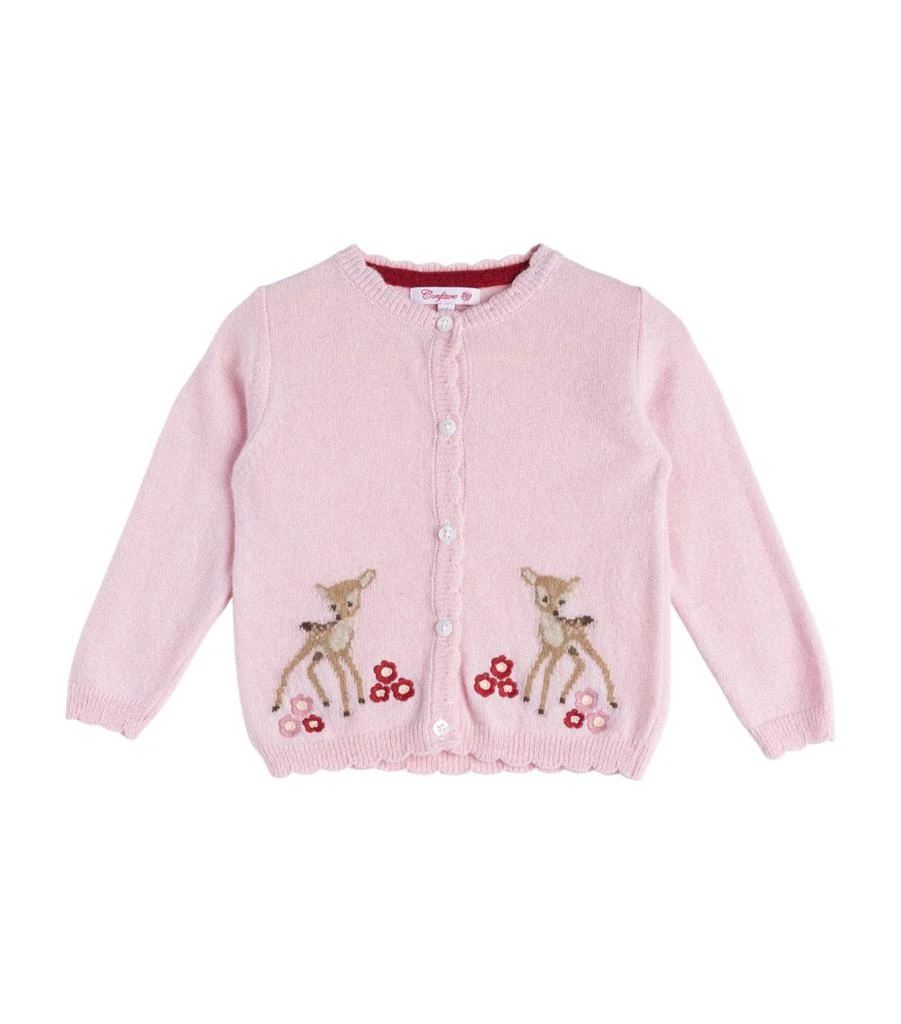 商品Trotters|Fawn Cardigan (3-24 Months),价格¥453,第1张图片