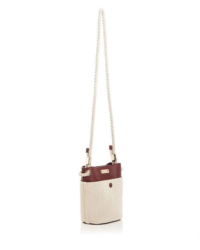 商品Chloé|Key Small Linen Bucket Bag ,价格¥12356,第4张图片详细描述