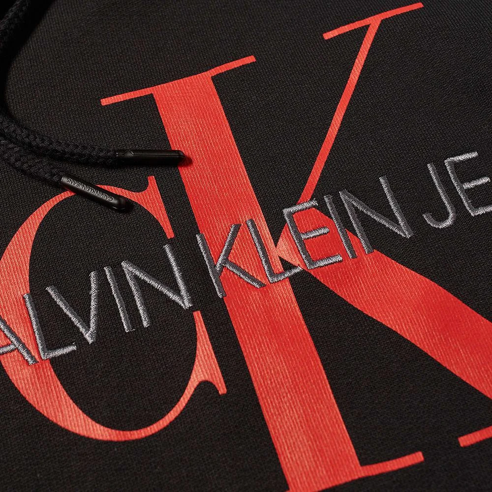 商品Calvin Klein|Calvin Klein Monogram Logo Popover Hoody,价格¥442,第2张图片详细描述