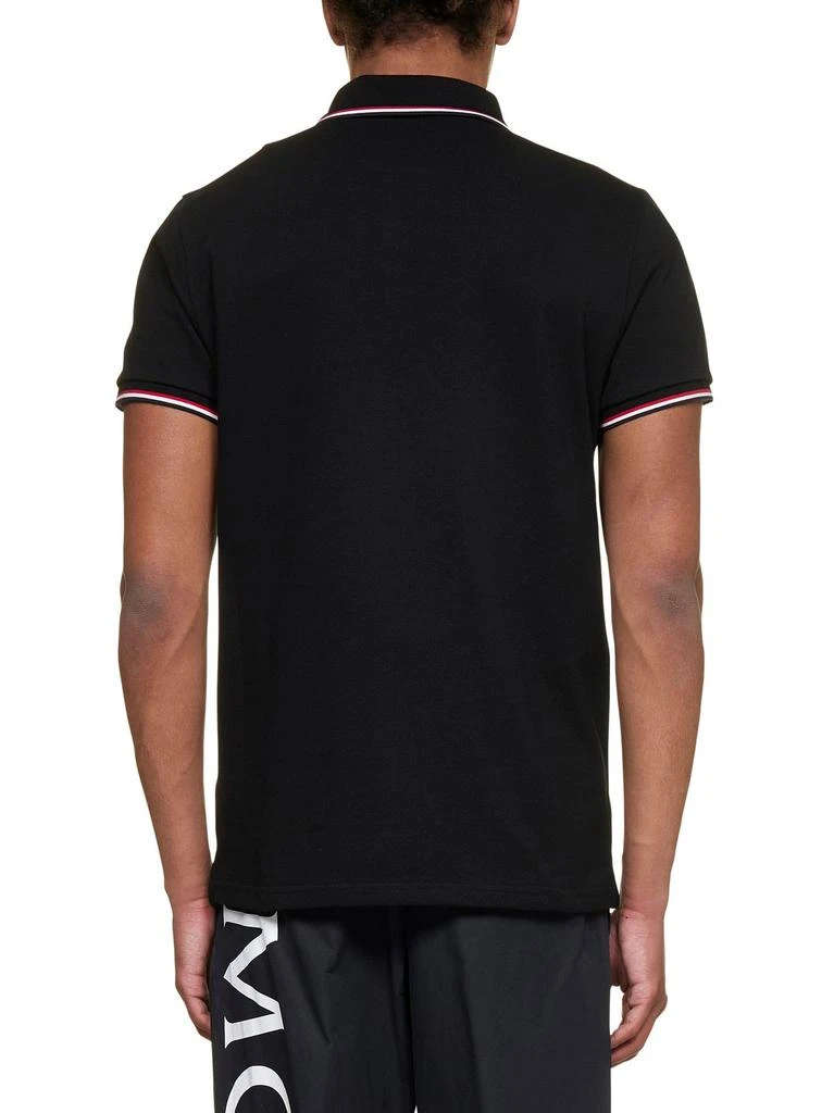 商品Moncler|Moncler Logo Patch Short-Sleeved Polo Shirt,价格¥1978,第3张图片详细描述