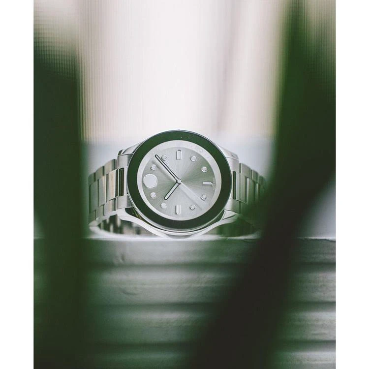 商品Movado|Women's Swiss Bold Stainless Steel Bracelet Watch 38mm 3600415,价格¥3115,第4张图片详细描述