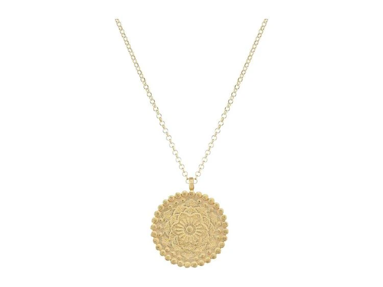 商品Dogeared|Gratitude Mandala Center Flower Necklace,价格¥530,第2张图片详细描述