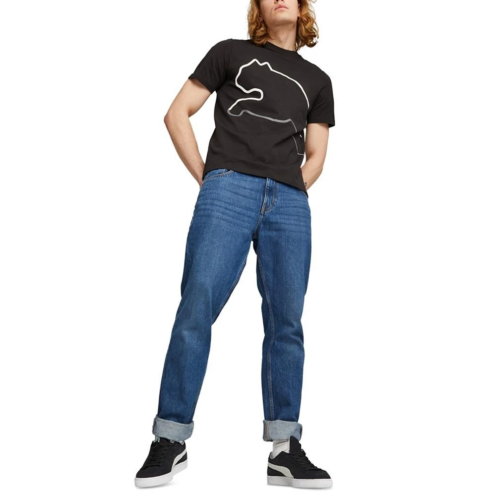 商品Puma|Men's Big Cat Logo Graphic Short-Sleeve T-Shirt,价格¥187,第4张图片详细描述