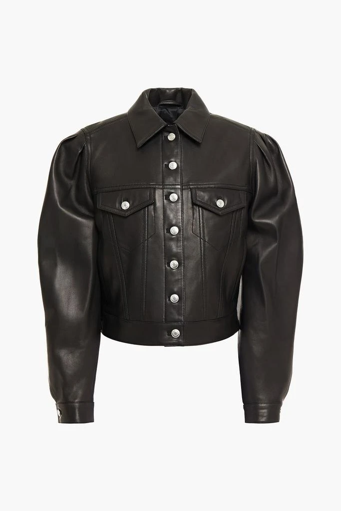 商品IRO|Aressa gathered leather jacket,价格¥3958,第1张图片
