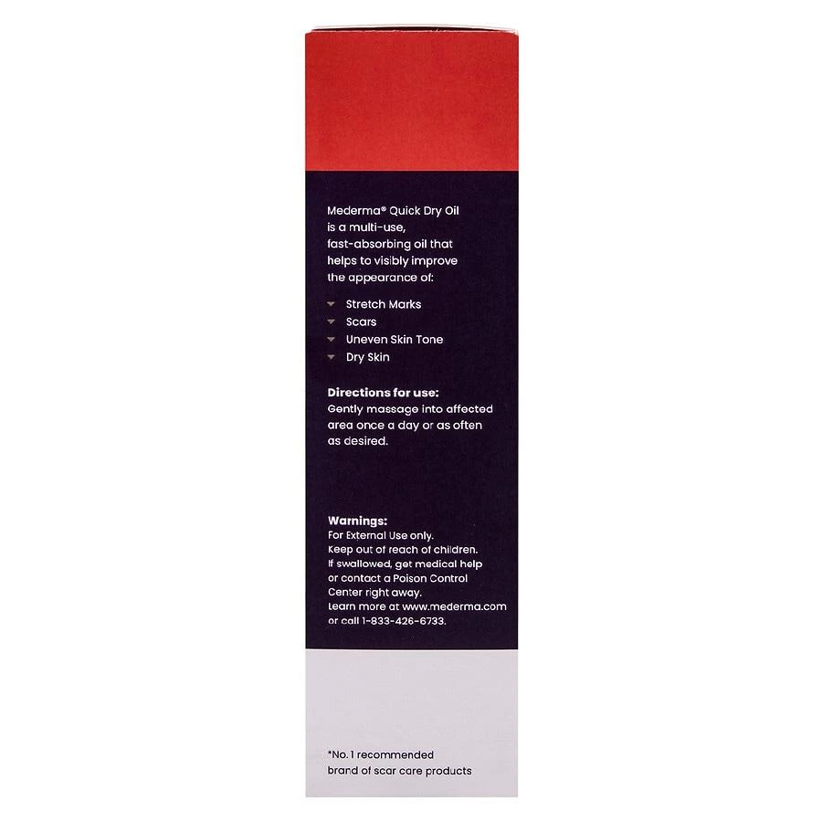 Quick Dry Oil Scar & Stretch Mark Treatment Unscented 商品