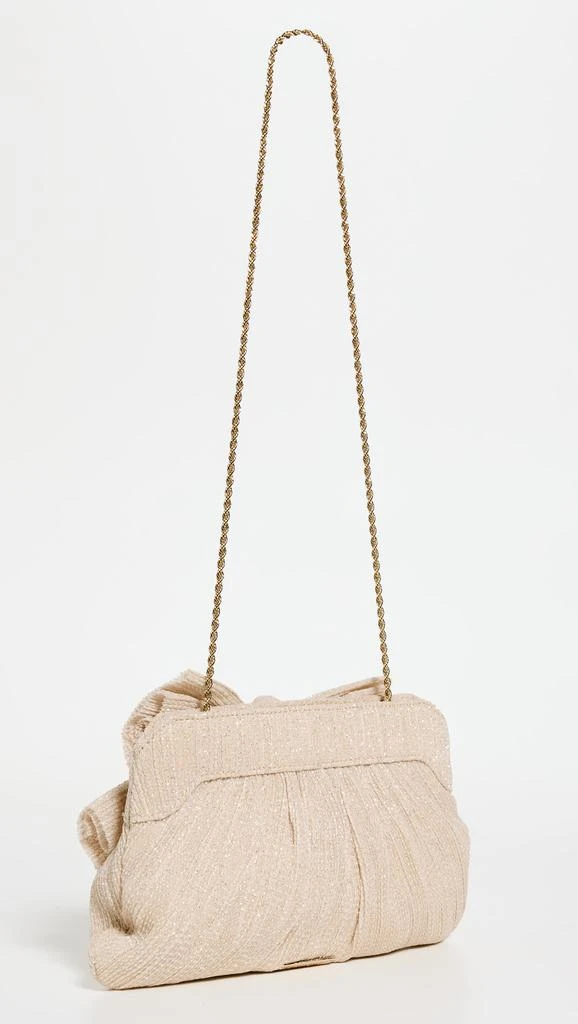 商品Loeffler Randall|Loeffler Randall Rayne 蝴蝶结裥褶手拿包,价格¥917,第4张图片详细描述