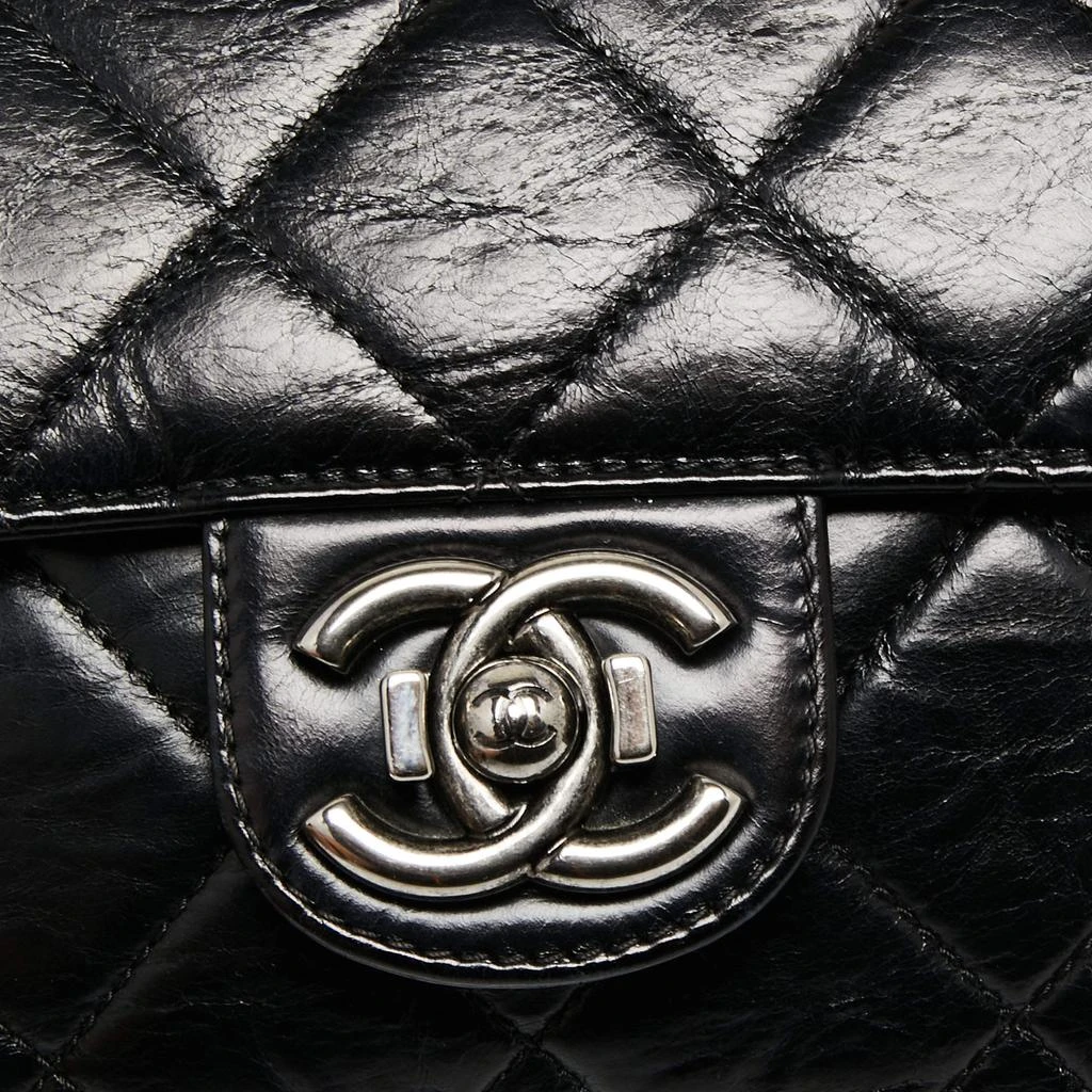 商品[二手商品] Chanel|Chanel Black Quilted Leather Medium Perfect Edge Flap Bag,价格¥22684,第5张图片详细描述