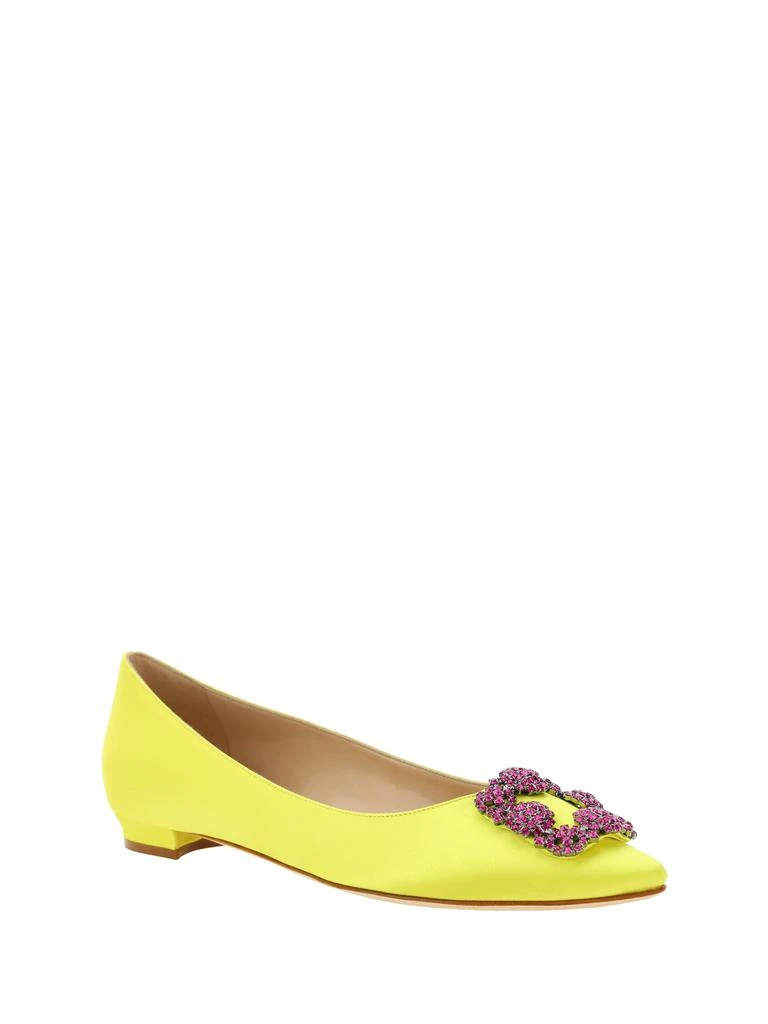 商品Manolo Blahnik|Hangisi Ballet Flats,价格¥4370,第2张图片详细描述