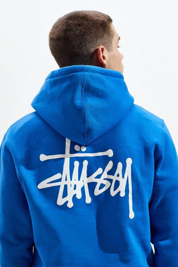 商品STUSSY|Stussy Basic Logo Hoodie Sweatshirt,价格¥680,第1张图片