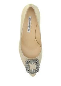 Manolo Blahnik Hangisi FMC Glitter 050 Pumps Shoes 商品