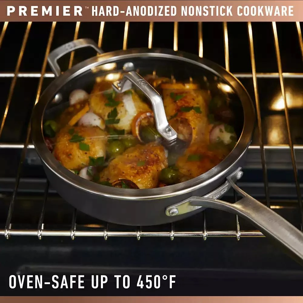 商品Calphalon|Premier 11-pc. Hard-Anodized Nonstick Cookware Set,价格¥2463,第5张图片详细描述