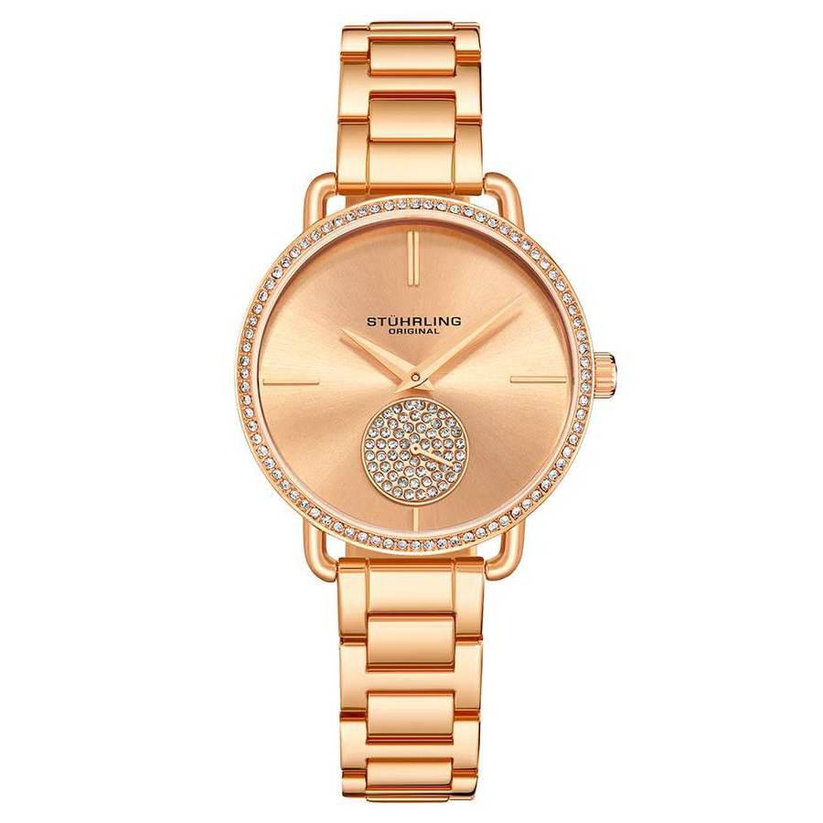 Vogue Rose Gold-tone Dial Ladies Watch M15631商品第1张图片规格展示