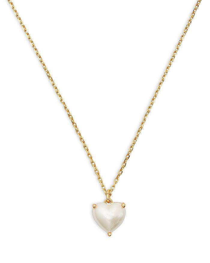 商品Kate Spade|My Love June Birthstone Heart Pendant Necklace, 16"-19",价格¥373,第3张图片详细描述