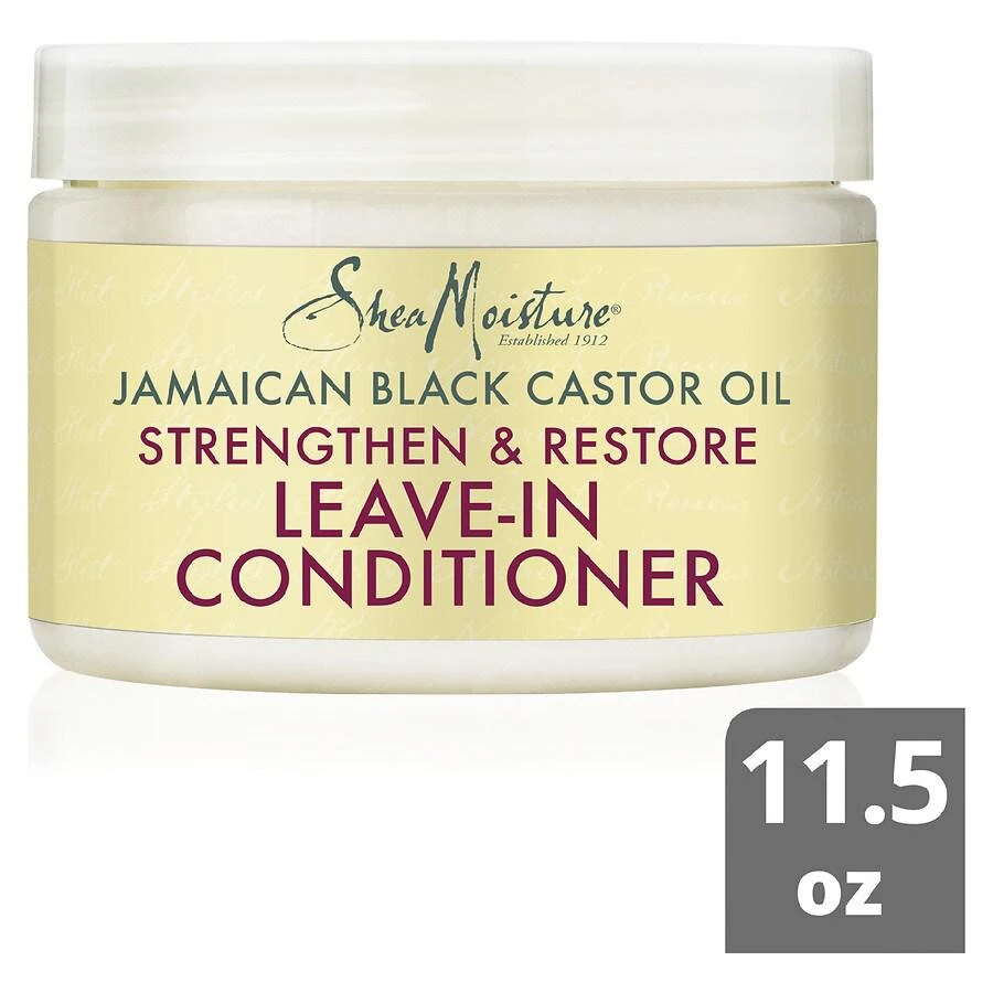 商品SheaMoisture|Leave In Conditioner 100% Pure Jamaican Black Castor Oil,价格¥105,第3张图片详细描述