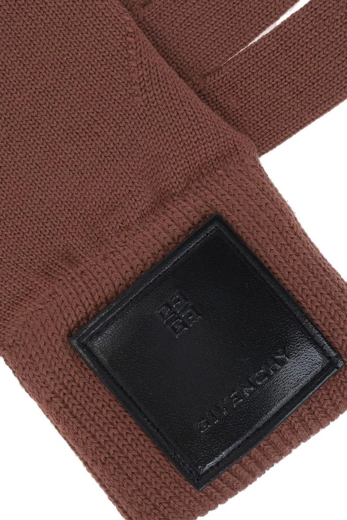 商品Givenchy|Givenchy Logo Patch Gloves,价格¥1080,第3张图片详细描述