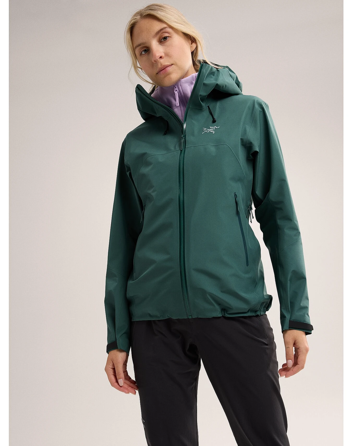 商品Arc'teryx|Arc'teryx 女士户外软壳衣 X000006384BOXCAR 绿色,价格¥4547,第1张图片