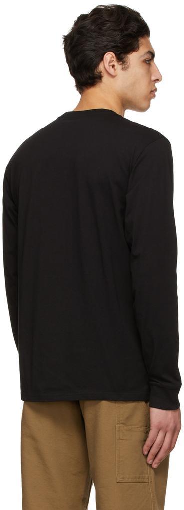商品Carhartt WIP|Black Cotton T-Shirt,价格¥340,第5张图片详细描述
