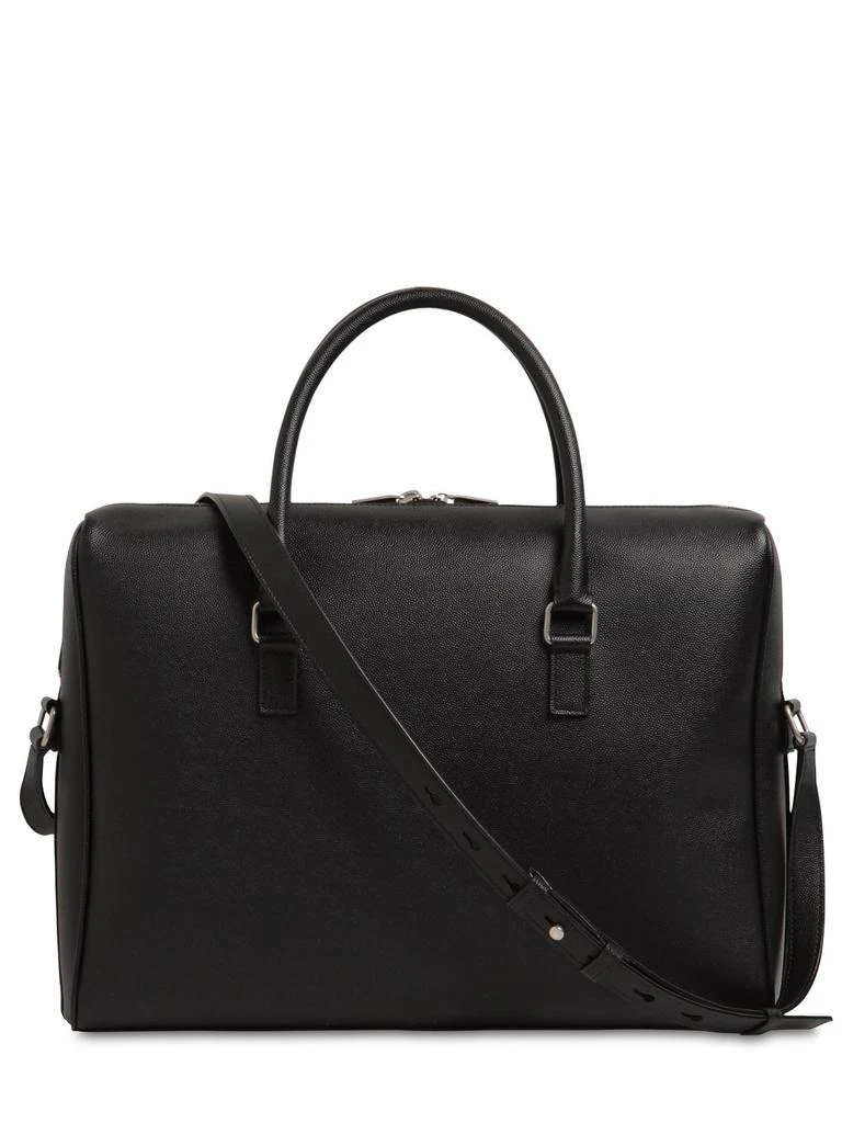 商品Yves Saint Laurent|Grained Leather Briefcase,价格¥12220,第4张图片详细描述