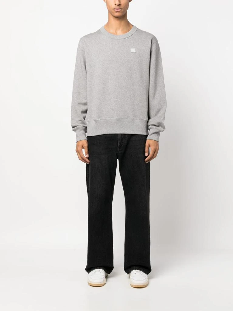 商品Acne Studios|ACNE STUDIOS - Logo Cotton Sweatshirt,价格¥1627,第3张图片详细描述