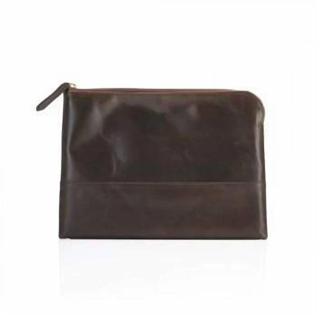 商品Daines & Hathaway|Leather Pouch in Badminton,价格¥862,第1张图片