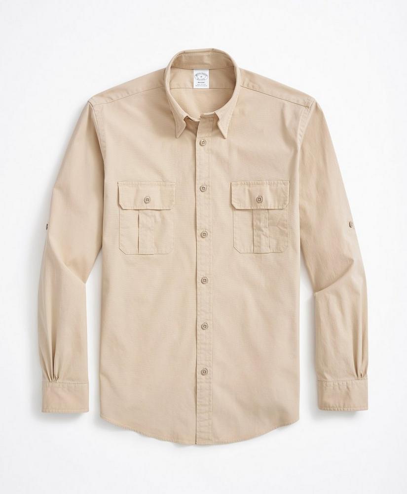 商品Brooks Brothers|Regent Fit Sport Shirt, Cotton Poplin,价格¥368,第1张图片