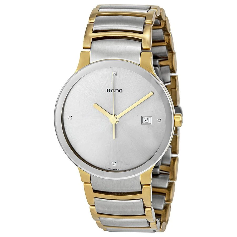 商品Rado|Centrix Jubile Silver Dial Two-tone Men's Watch R30931713,价格¥7144,第1张图片