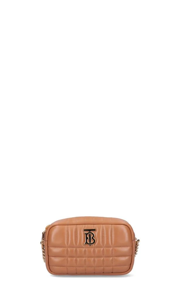 商品Burberry|Burberry Logo Plaque Mini Lola Quilted Crossbody Bag,价格¥5425,第1张图片