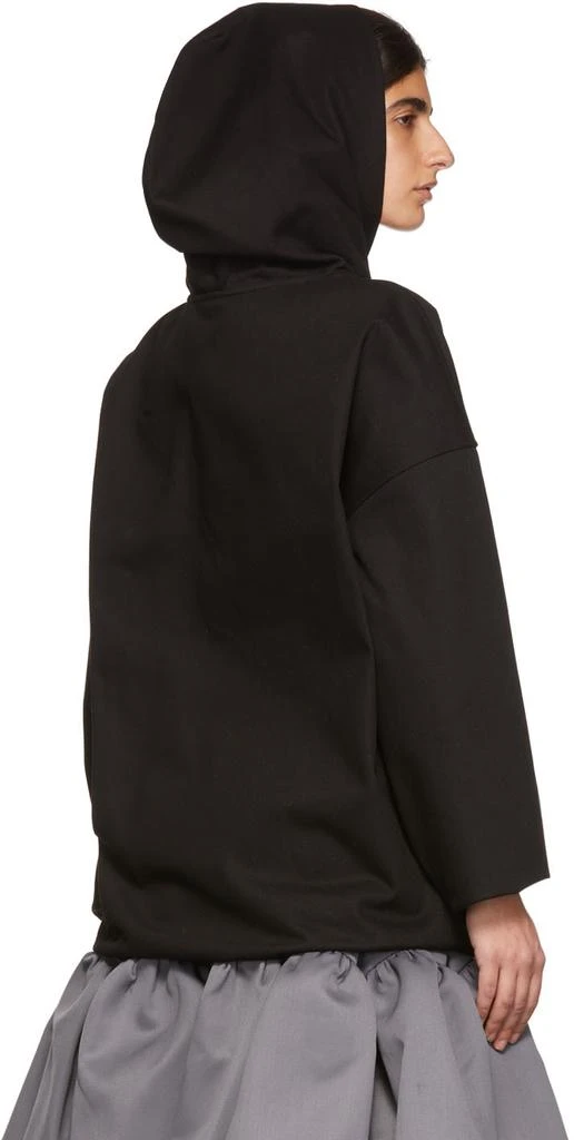 商品We11done|Black Cotton Hoodie,价格¥1669,第3张图片详细描述