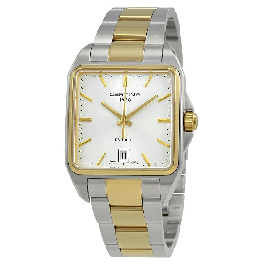 商品Certina|DS Trust Quartz Silver Dial Two-tone Ladies Watch C0195102203100,价格¥1236,第1张图片