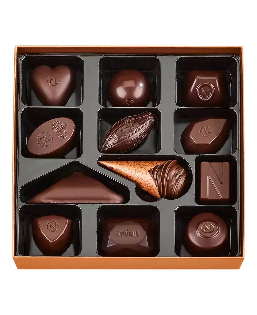 商品Neuhaus|All Dark Collection Chocolates, 12 Piece,价格¥264,第3张图片详细描述