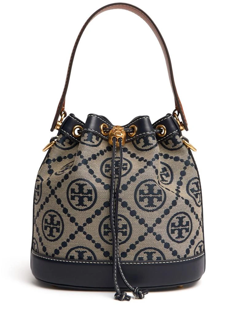 商品Tory Burch|T Monogram Jacquard Bucket Bag,价格¥3622,第1张图片