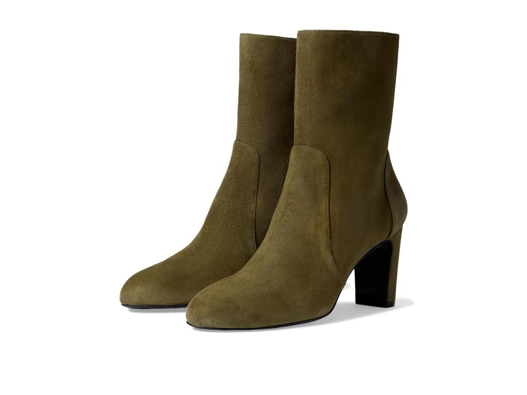 商品Stuart Weitzman|Vida 75 Zip Bootie,价格¥2617,第1张图片