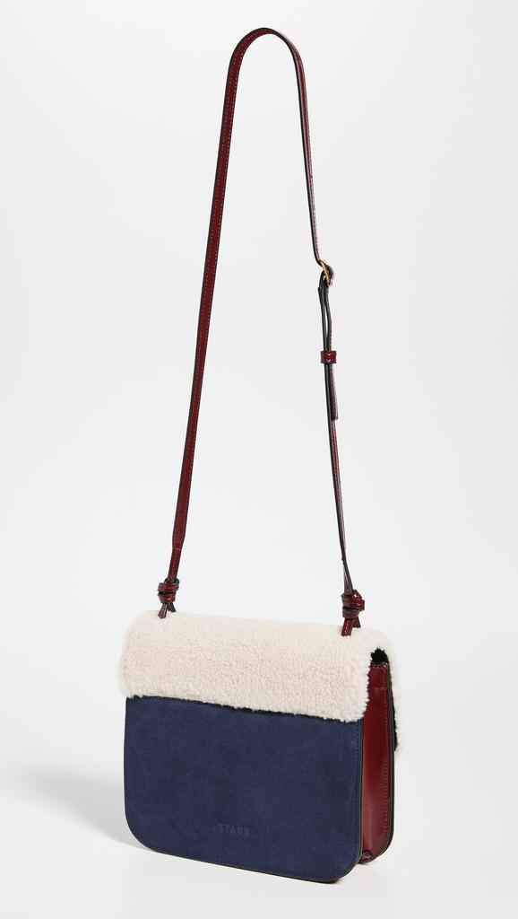 商品Staud|Staud Tess Shearling Crossbody Bag,价格¥3551,第6张图片详细描述