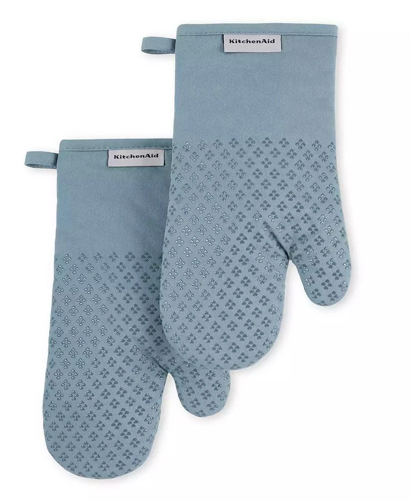 商品KitchenAid|Asteroid Oven Mitt 2-Pack Set, 7" x 12.5",价格¥200,第1张图片