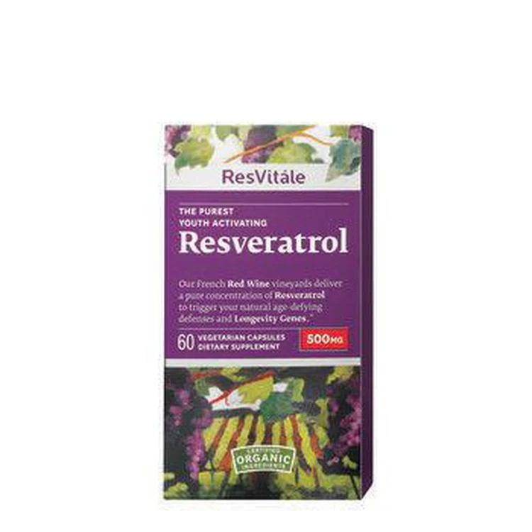 商品ResVitále™|白藜芦醇胶囊 500mg,价格¥443,第1张图片
