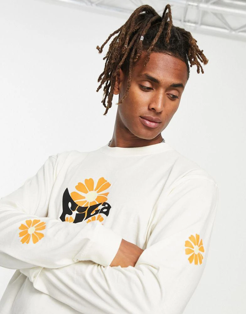 商品Fila|Fila long sleeve t-shirt back print in off white - exclusive to ASOS,价格¥160,第3张图片详细描述