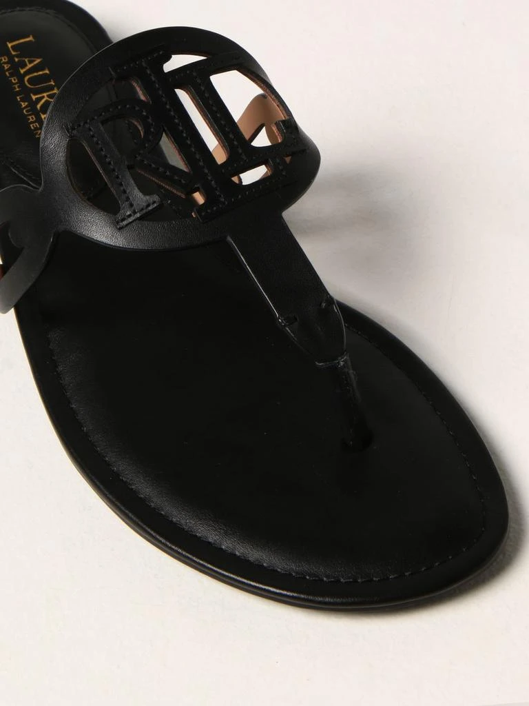 商品Ralph Lauren|Lauren Ralph Lauren thong sandal in leather,价格¥390,第4张图片详细描述