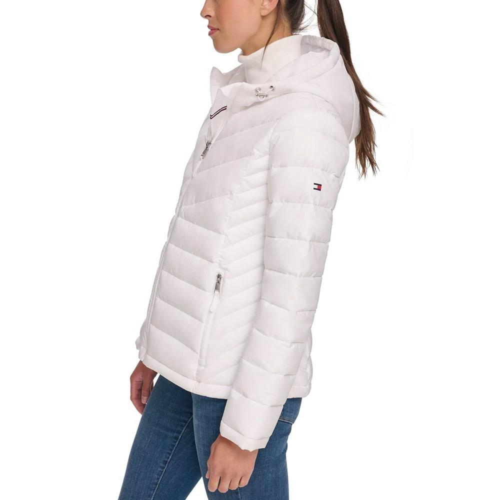 商品Tommy Hilfiger|Women's Hooded Packable Puffer Coat,价格¥735,第3张图片详细描述